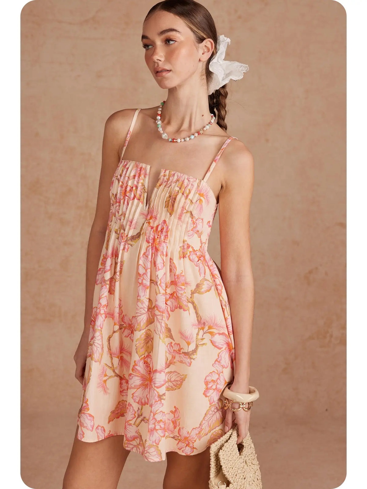 Strut & Bolt | Alix Sleeveless Floral Mini Dress | Sweetest Stitch