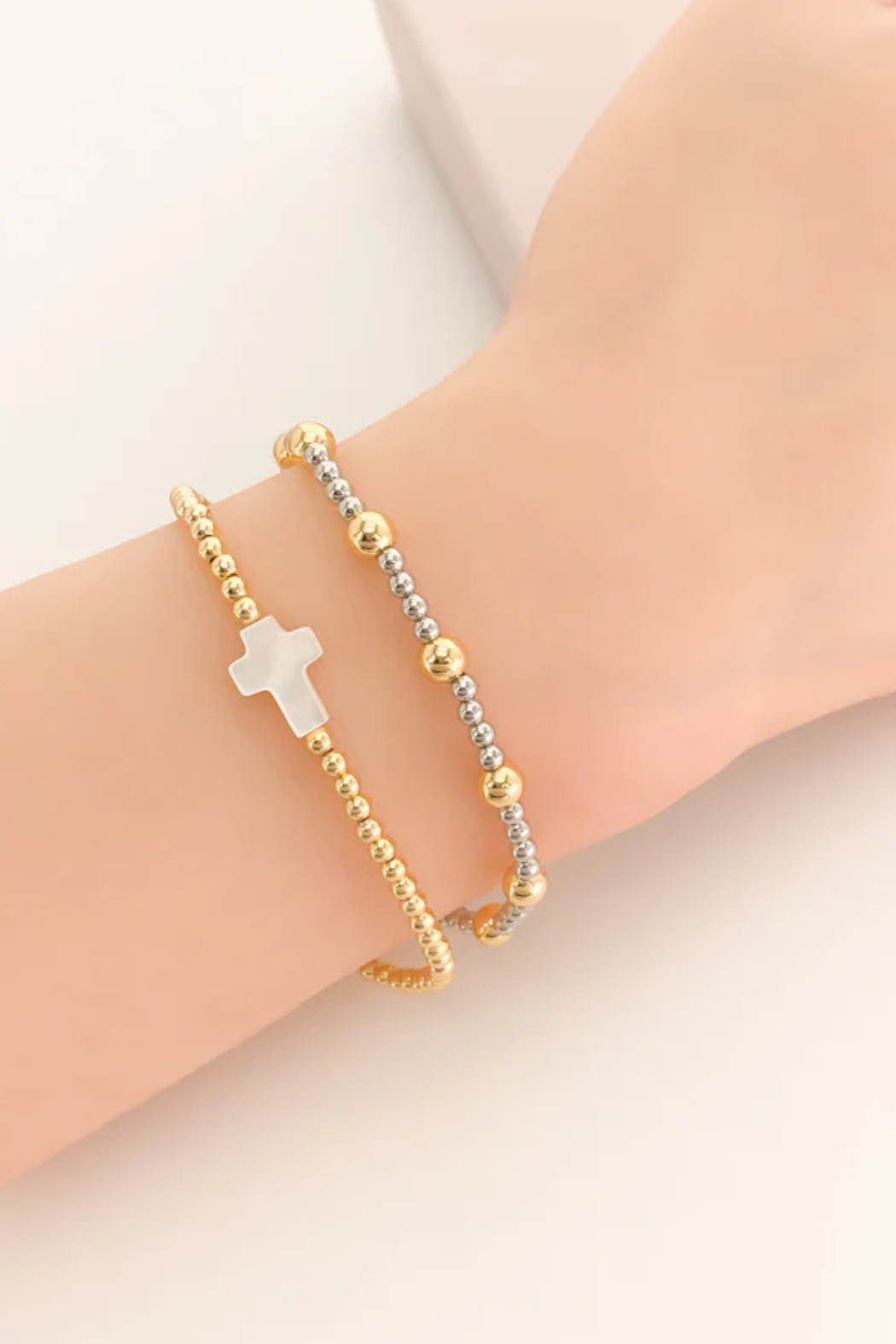 14K Gold/Rhodium