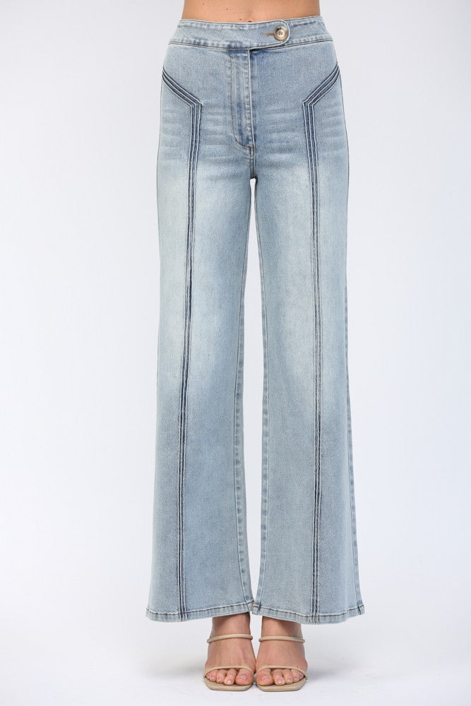 Fate | Wiley Wide Leg Jeans | Sweetest Stitch Boutique Richmond