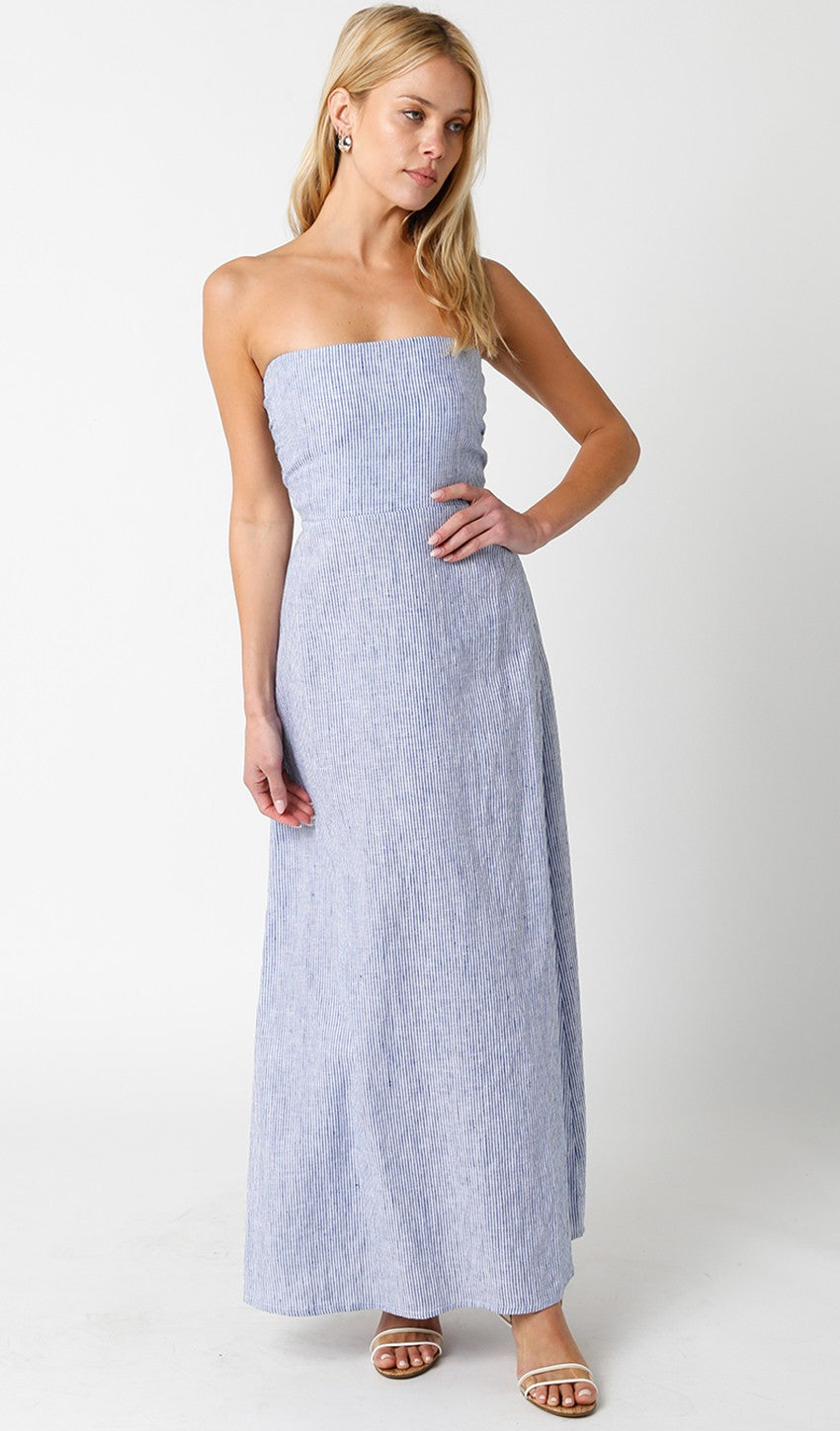 Olivaceous | Skye Striped Maxi Dress | Sweetest Stitch Boutique RVA
