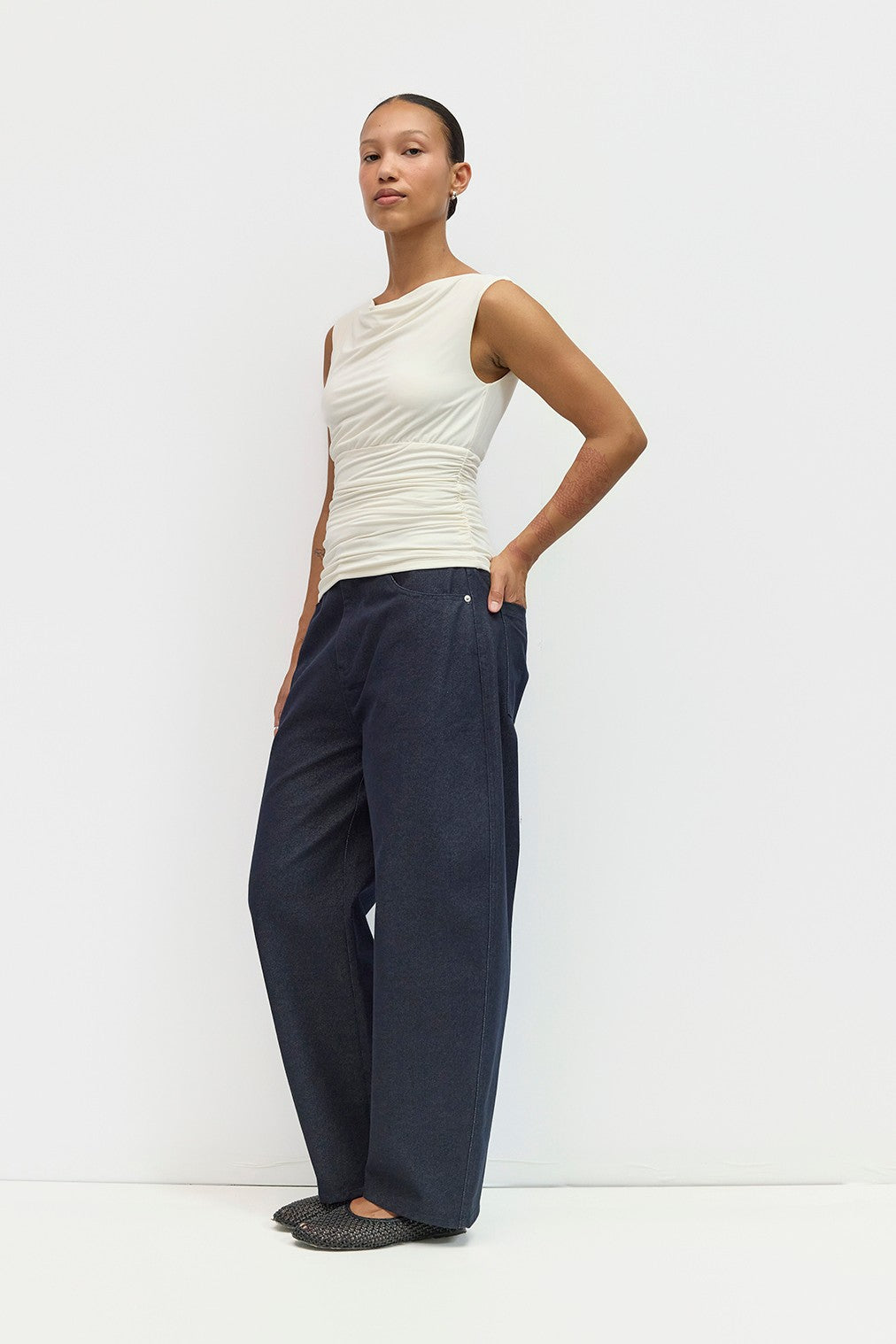 Mod Ref | Maeve Sleeveless Top | Sweetest Stitch Boutique Richmond
