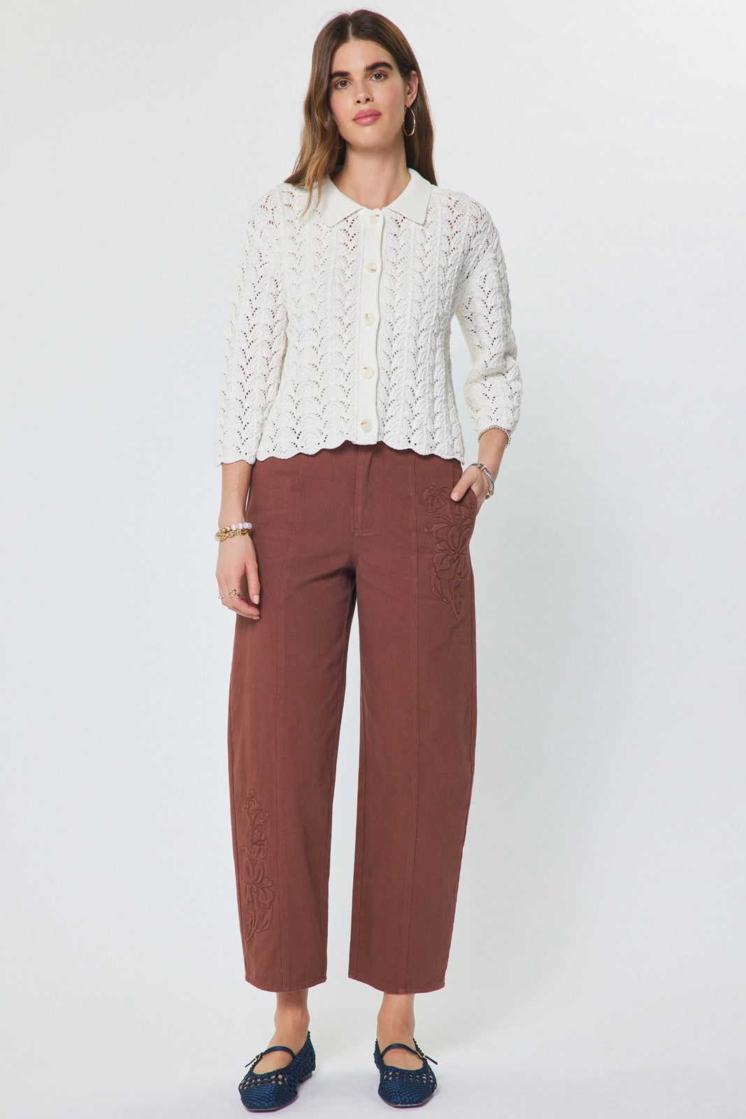 Current Air | Samantha Open Knit Cardigan | Sweetest Stitch Boutique