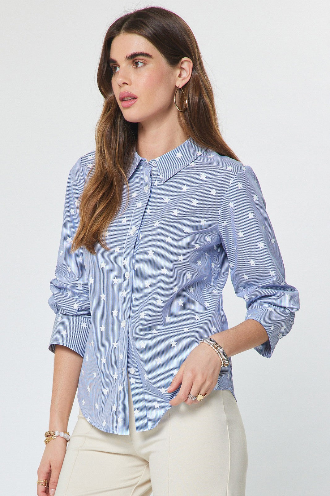 Current Air | Americana Button Down Top | Sweetest Stitch Boutique