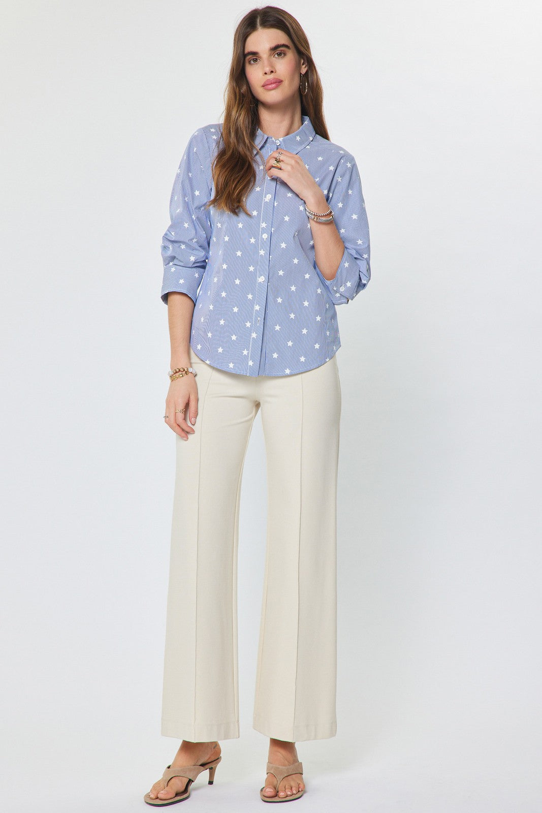 Current Air | Americana Button Down Top | Sweetest Stitch Boutique