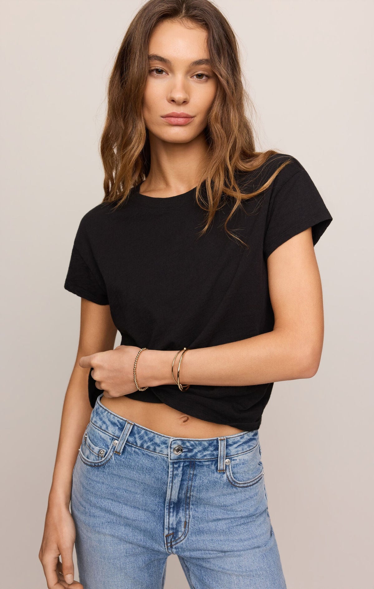 Z Supply | Modern Slub Tee - Black | Sweetest Stitch Boutique RVA