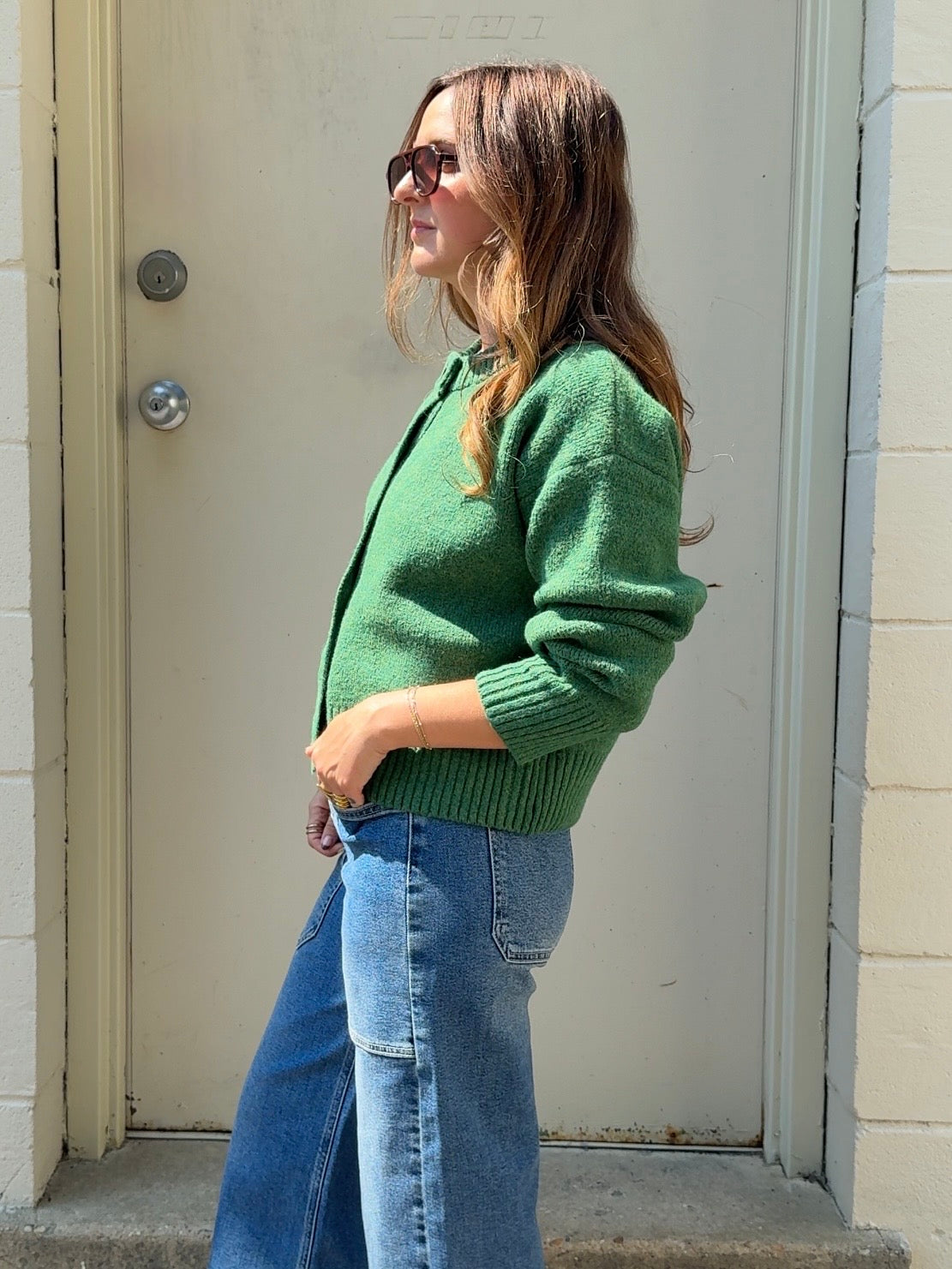Entro | Mary Button Front Sweater | Sweetest Stitch Boutique Richmond