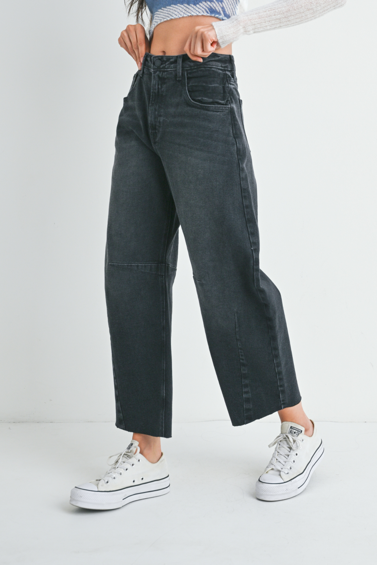 Just Black Denim | Billie Barrel Jeans | Sweetest Stitch
