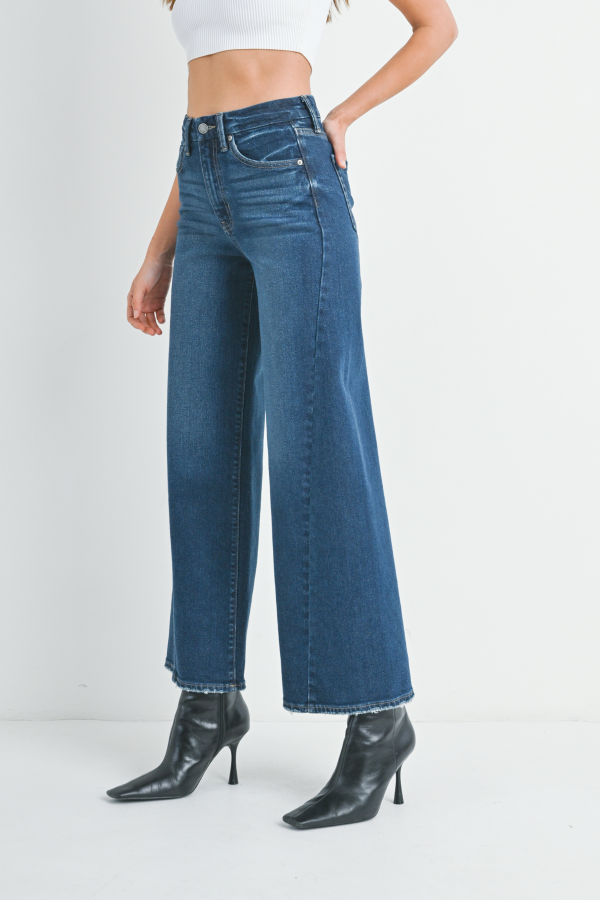 Just Black Denim | Rowyn Wide Leg Jeans | Sweetest Stitch Boutique