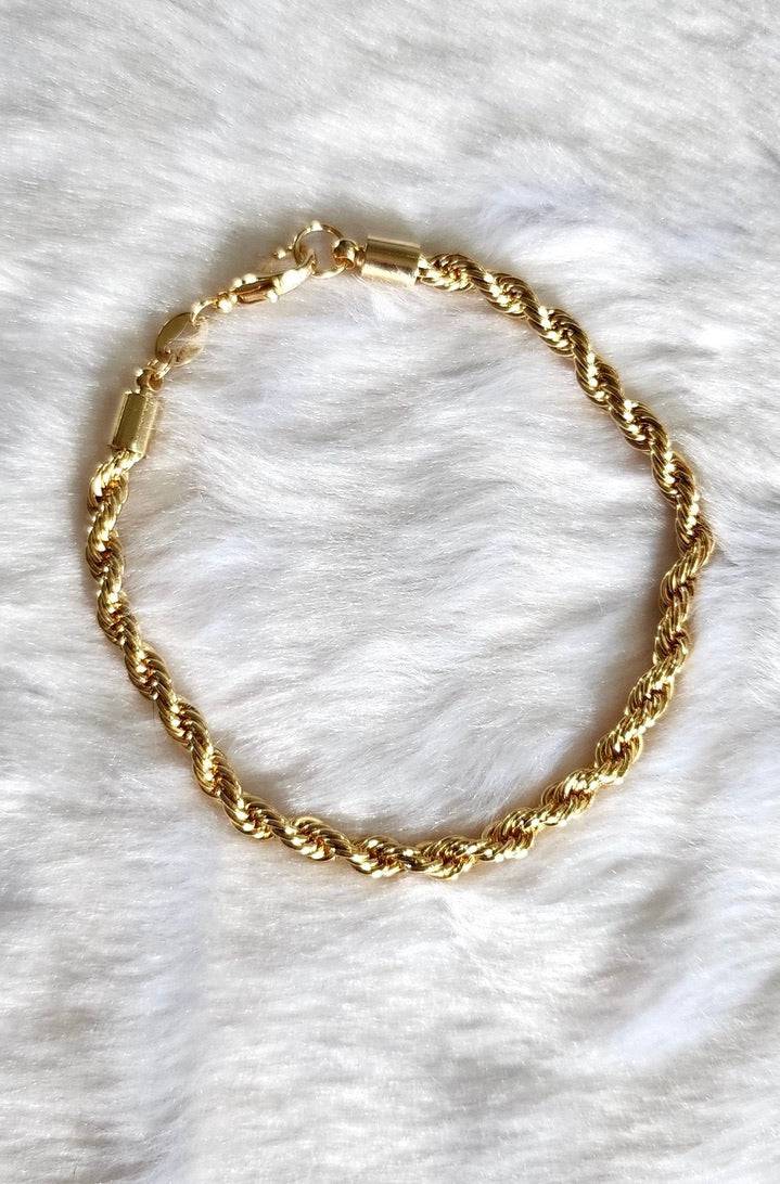 Bracelet Rope Chain Gold-filled