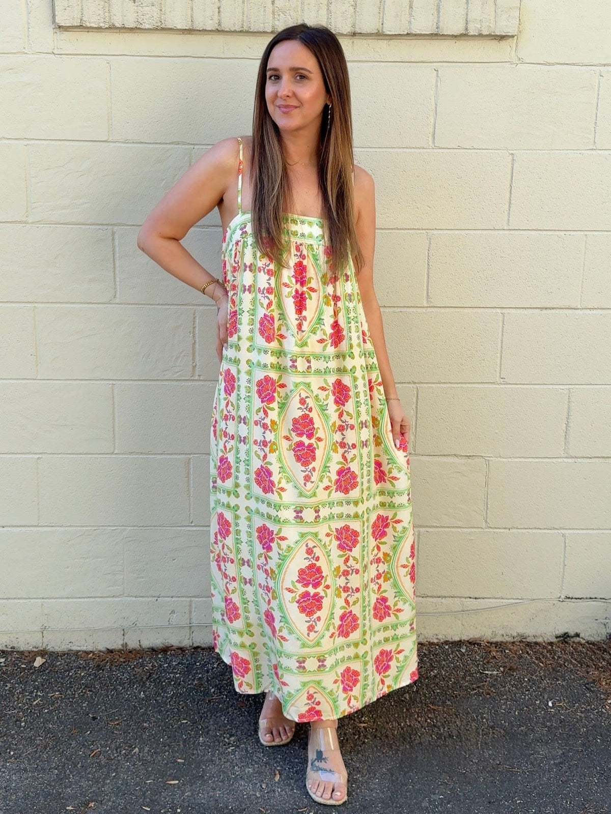 Lost + Wander | Fiesta Floral Maxi Dress | Sweetest Stitch Boutique