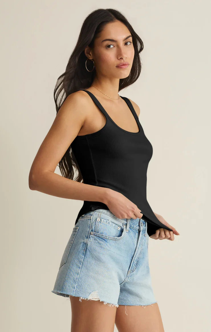 Z Supply | Renae Rib Tank Top | Sweetest Stitch Boutique Richmond VA