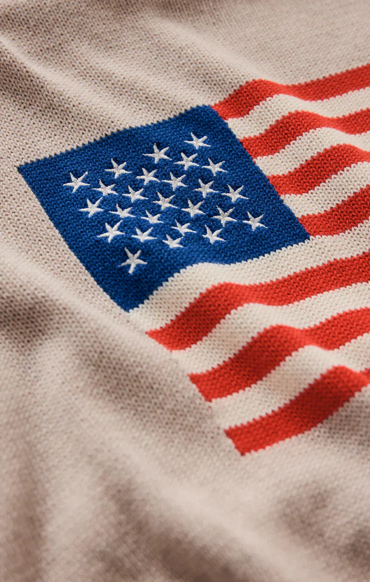Z Supply | Sienna Patriot Sweater | Sweetest Stitch Boutique Richmond
