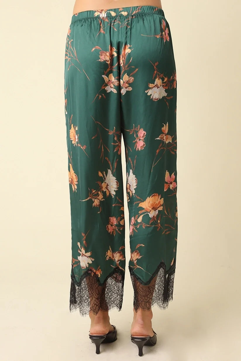 Olivaceous | Ashley Floral Lace Pants | Sweetest Stitch Boutique RVA