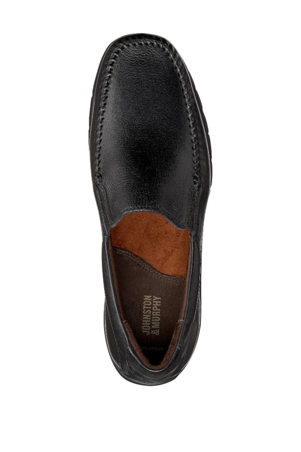 Black Tumbled Full Grain Leather