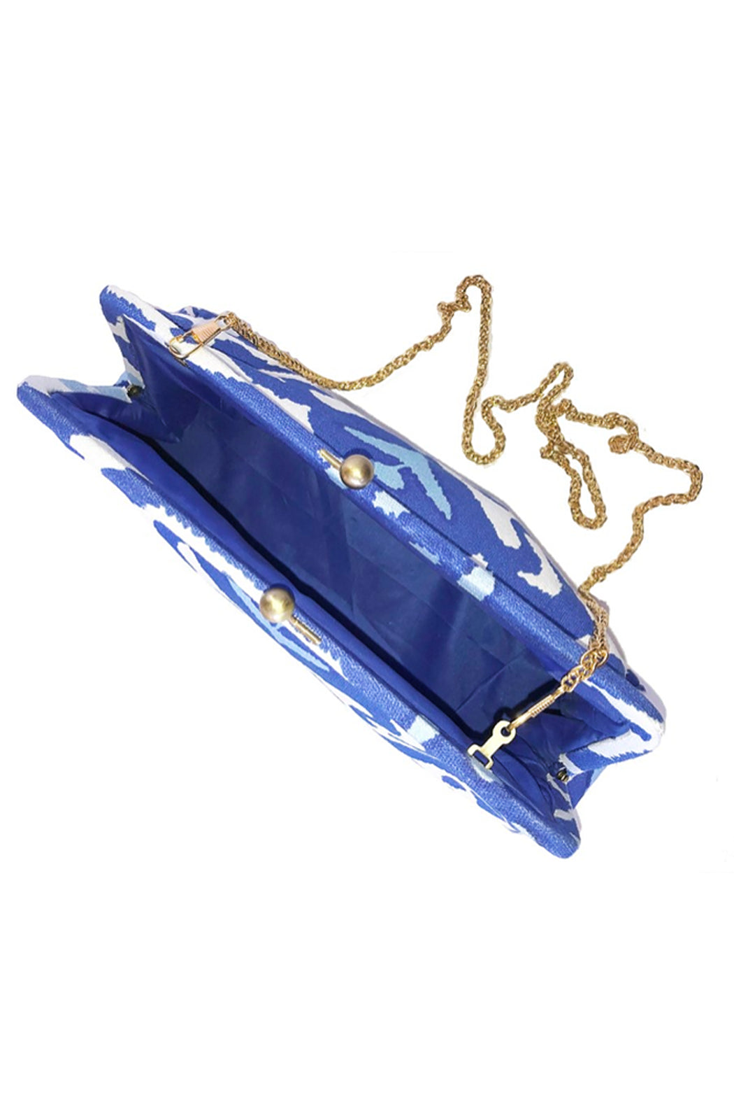 Blue Ikat