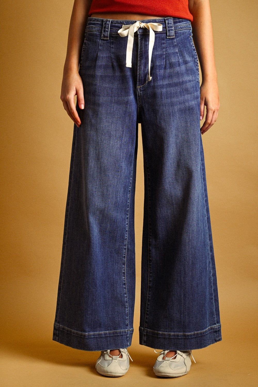 Miou Muse | Britt Wide Leg Denim Pants | Sweetest Stitch Boutique RVA