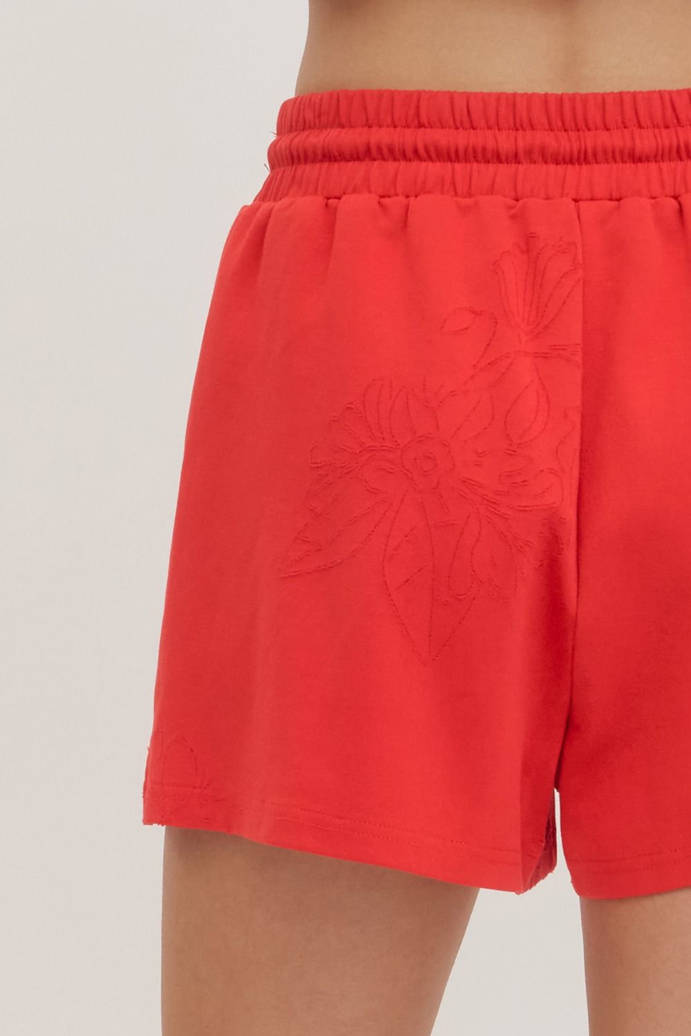 Entro | Johnna Embroidered Shorts | Sweetest Stitch Boutique RVA