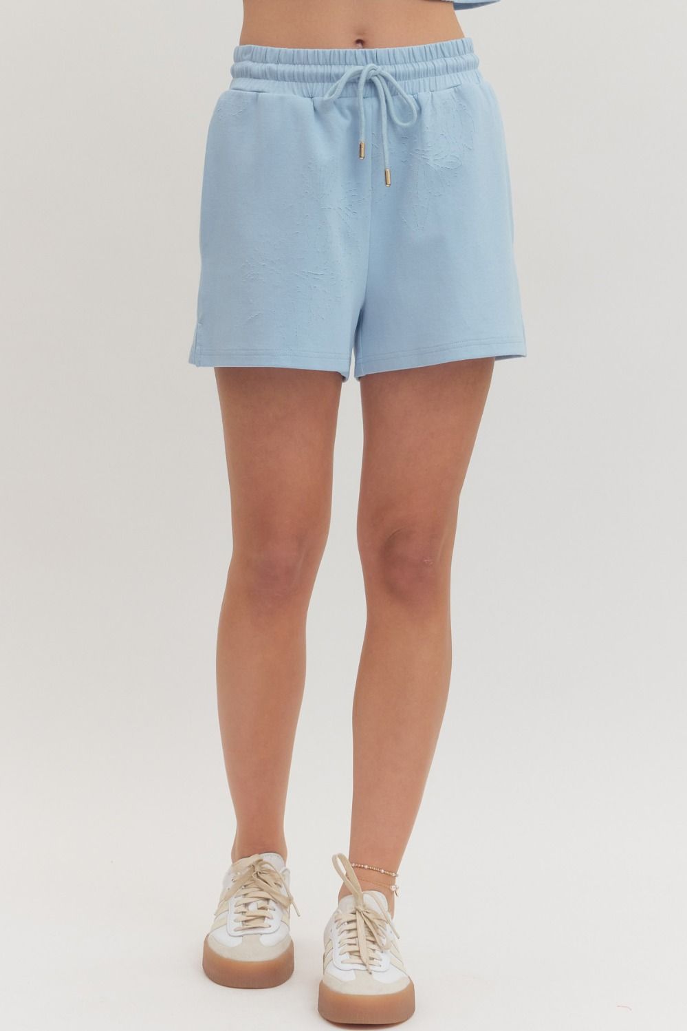 Entro | Johnna Embroidered Shorts | Sweetest Stitch Boutique RVA