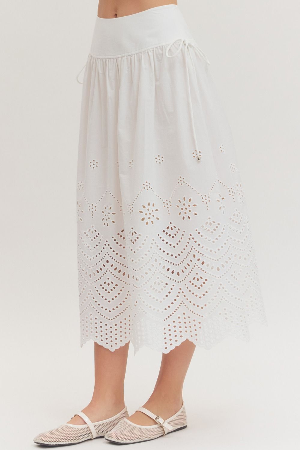 Entro | Lulu Midi Skirt | Sweetest Stitch Boutique Richmond VA