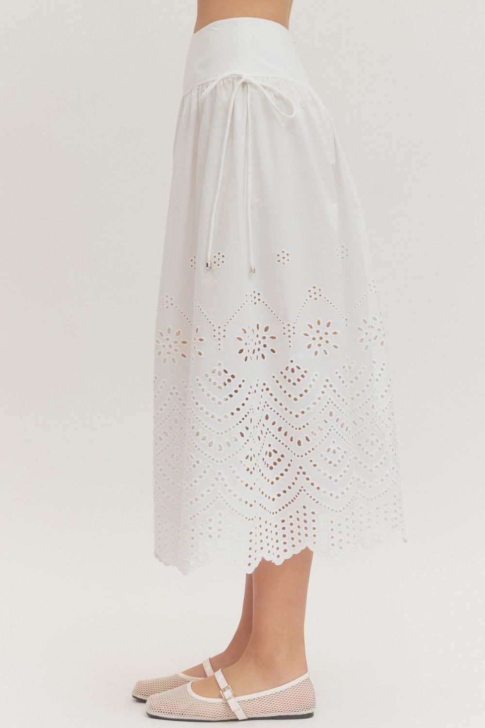 Entro | Lulu Midi Skirt | Sweetest Stitch Boutique Richmond VA