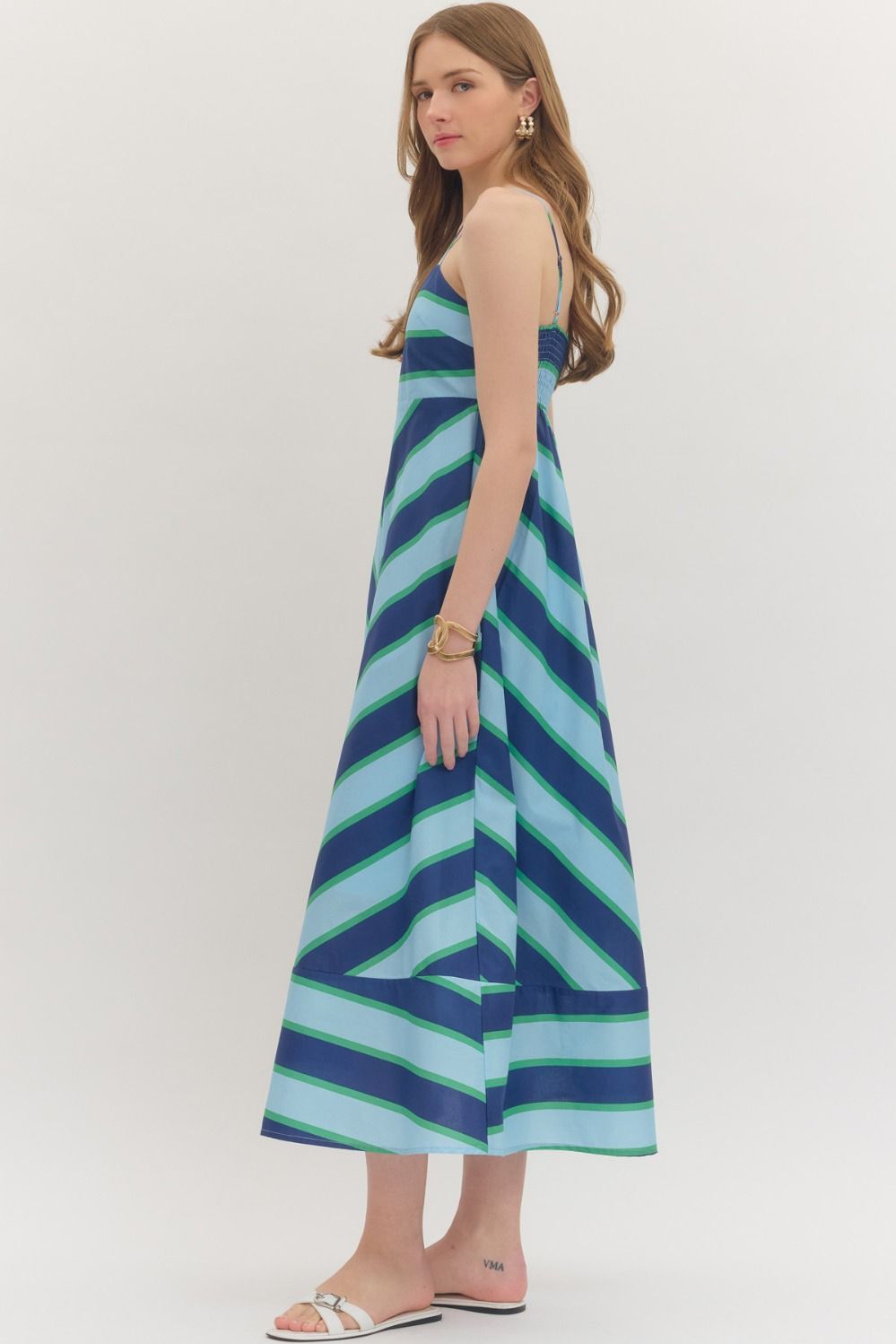 Entro | Darlene Sleeveless Midi Dress | Sweetest Stitch Boutique RVA