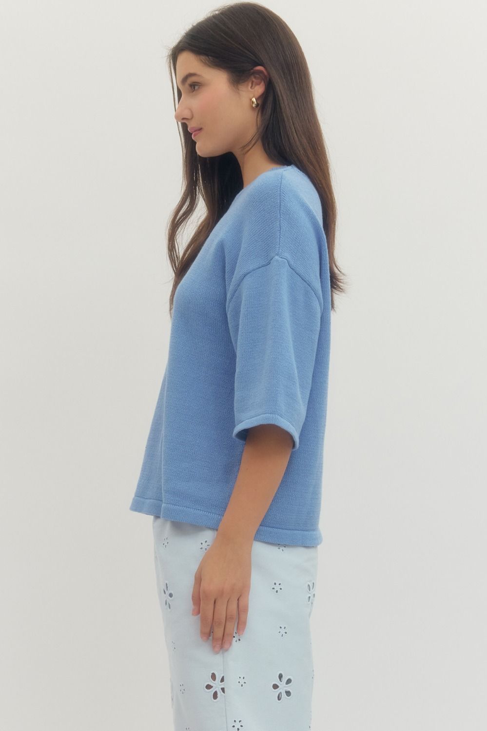 Entro | Cheyenne Knit Top | Sweetest Stitch Boutiqe Richmond VA