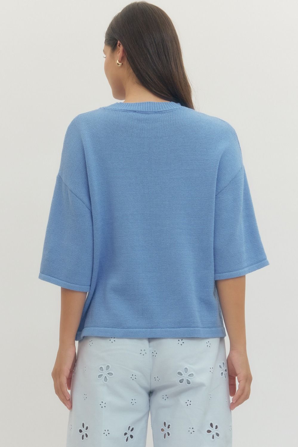 Entro | Cheyenne Knit Top | Sweetest Stitch Boutiqe Richmond VA