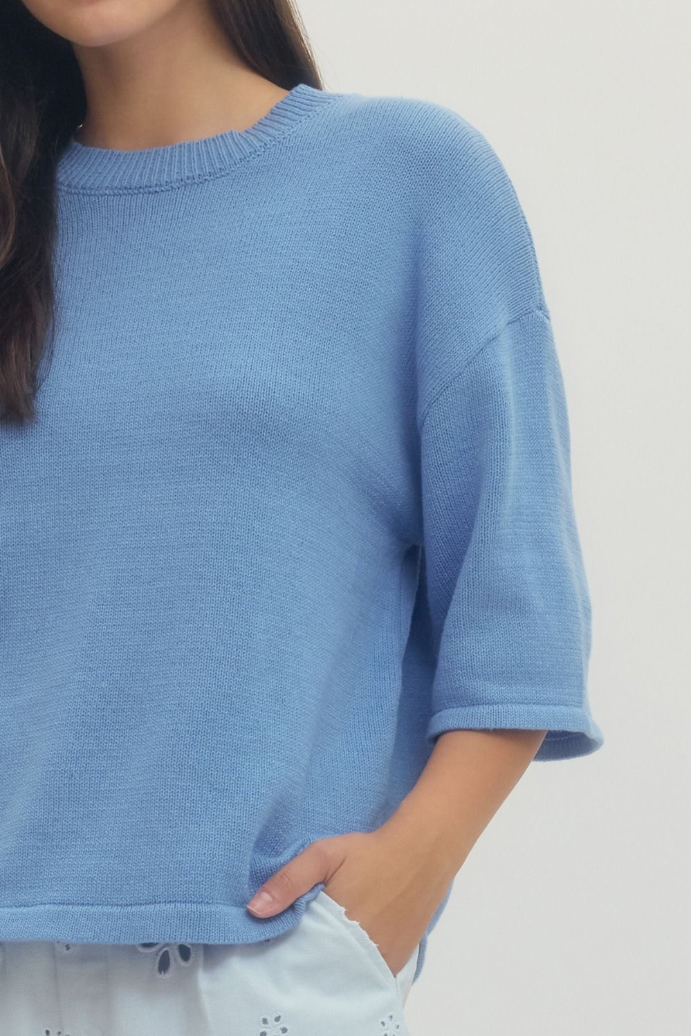 Entro | Cheyenne Knit Top | Sweetest Stitch Boutiqe Richmond VA