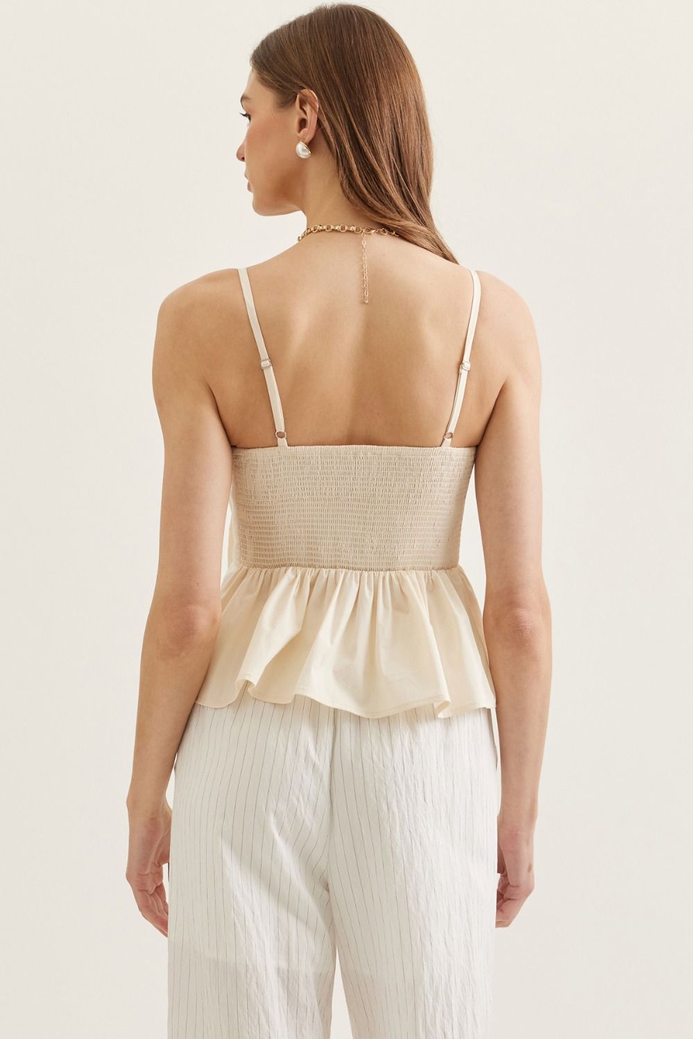 Entro | Dani Pleated Sleeveless Top | Sweetest Stitch Boutique RVA