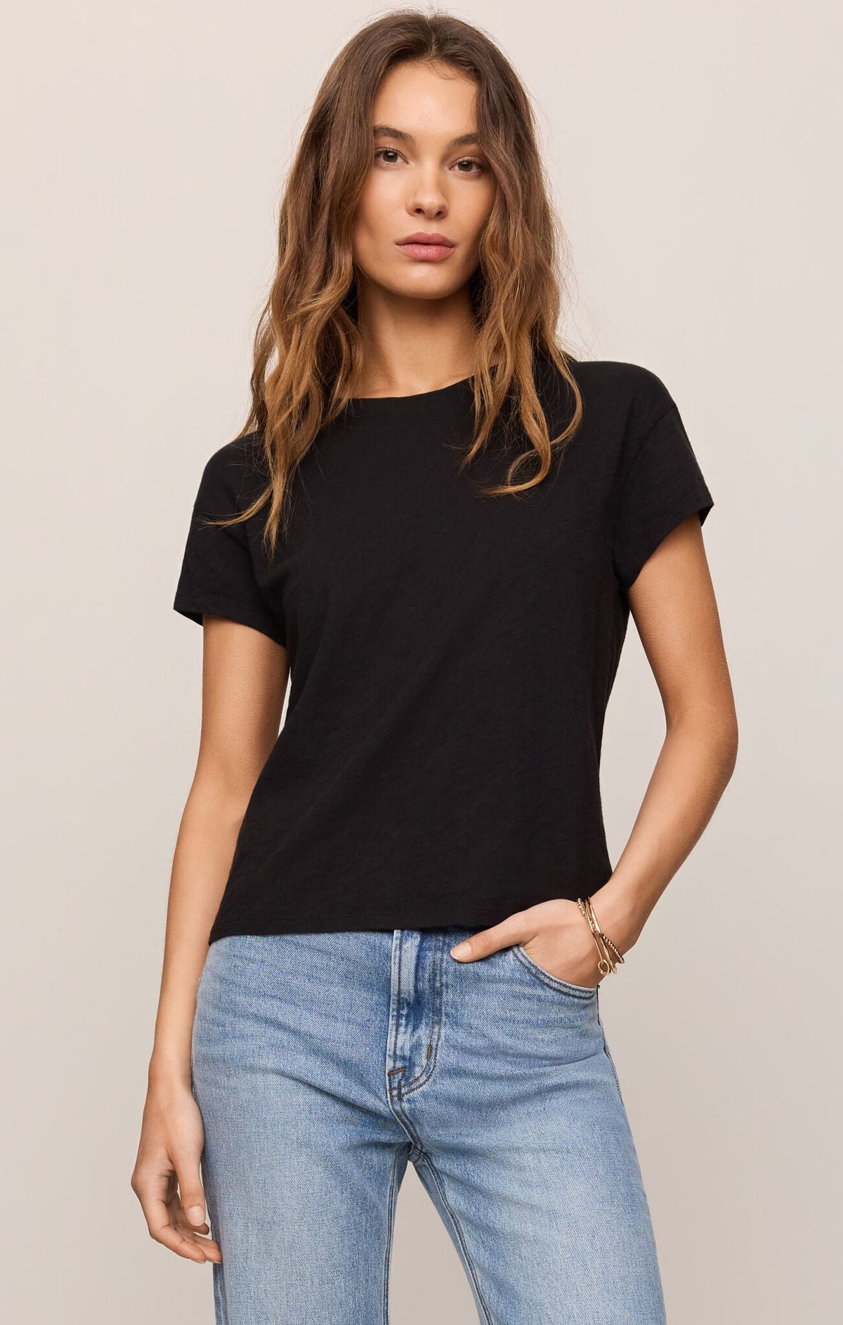 Z Supply | Modern Slub Tee - Black | Sweetest Stitch Boutique RVA