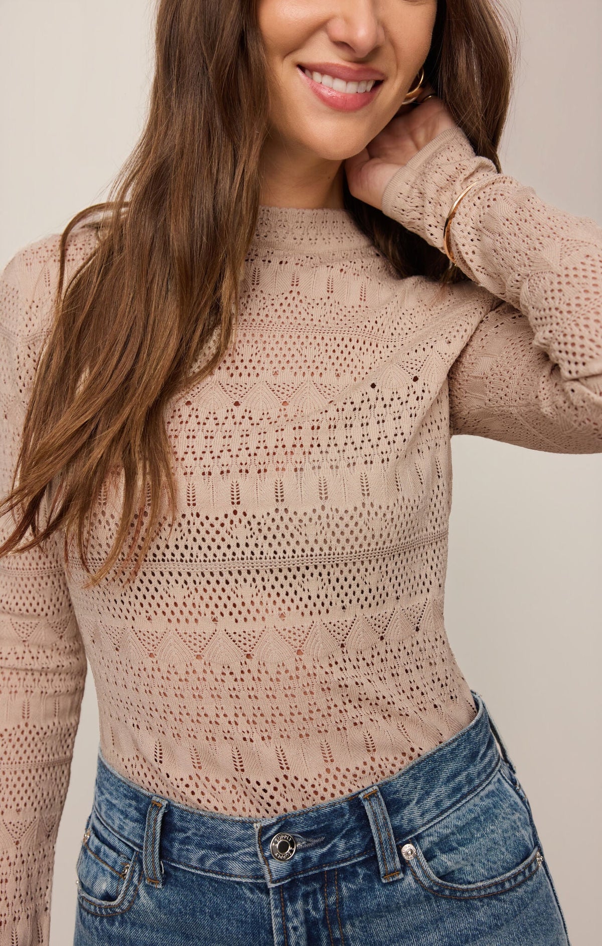 Z Supply | Avery Mock Neck Sweater Top | Sweetest Stitch Boutique
