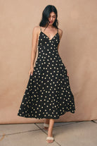 Dress Forum | Madelyn Polka Dot Midi Dress | Sweetest Stitch Boutique