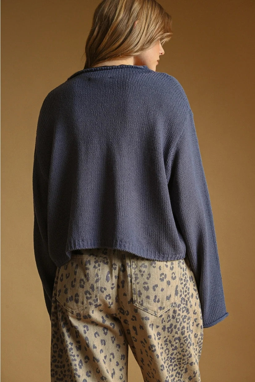 Miou Muse | Gina Cardigan - Nightfall | Sweetest Stitch Boutique RVA