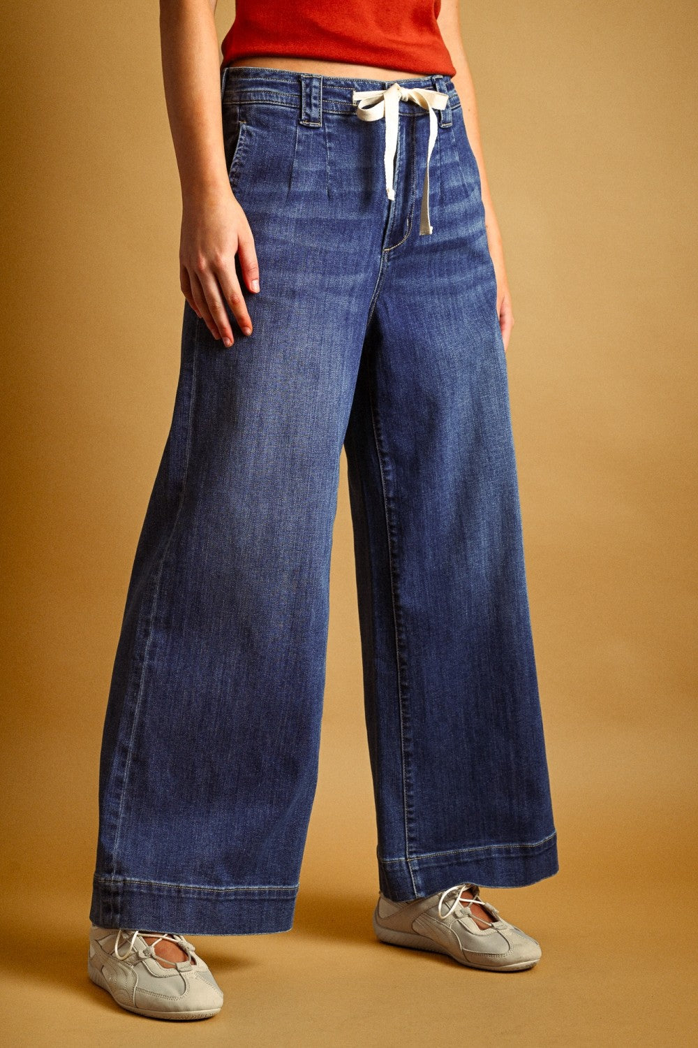 Miou Muse | Britt Wide Leg Denim Pants | Sweetest Stitch Boutique RVA
