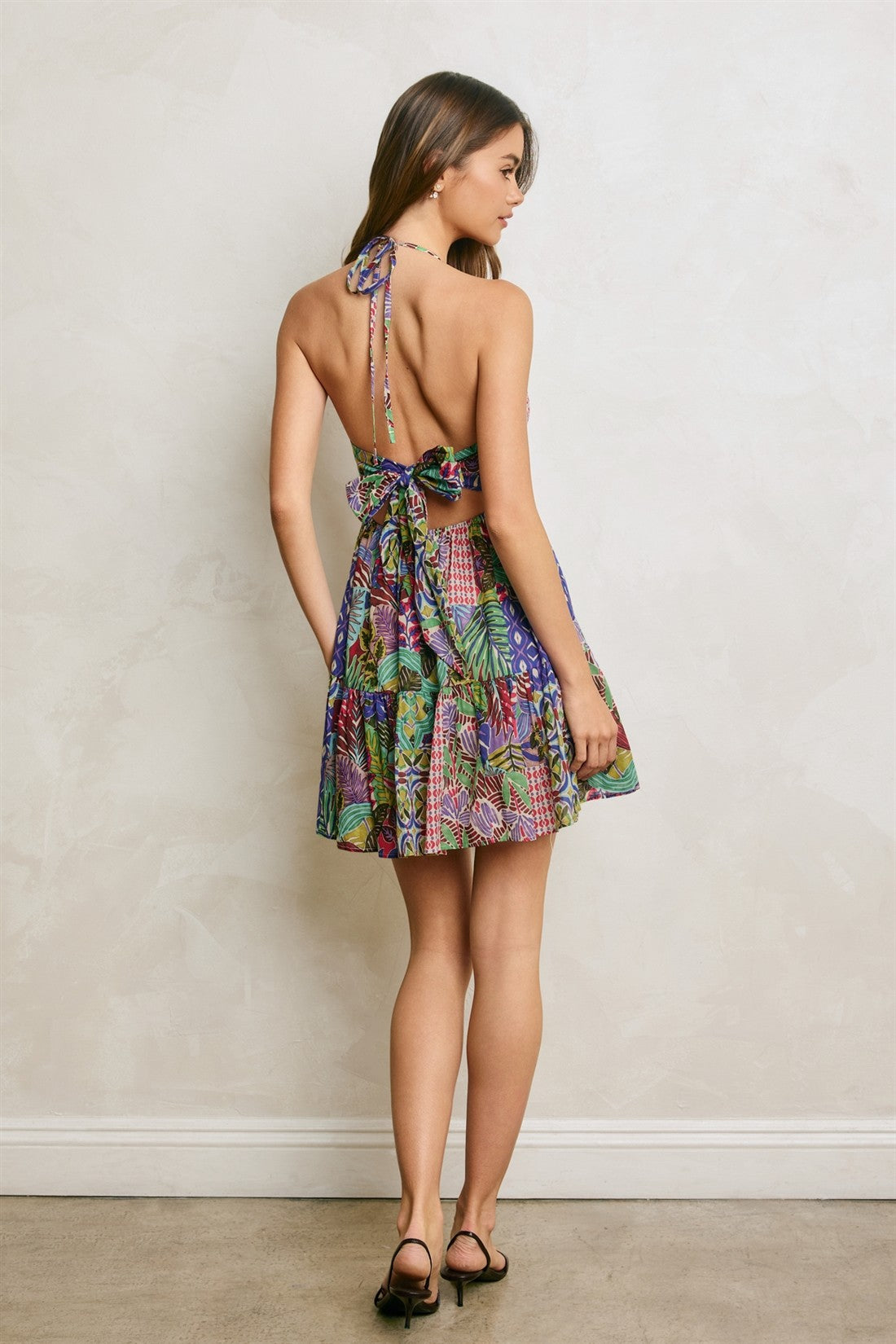 Dress Forum | Ariyah Patchwork Mini Dress | Sweetest Stitch Boutique