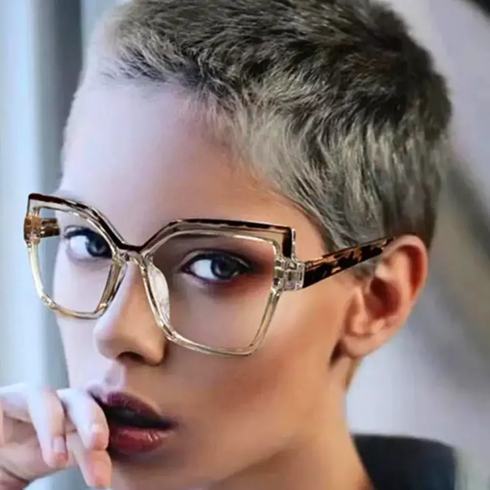 Clear Eyeglasses Leopard Frames - Yayas Glam & Gift Shop