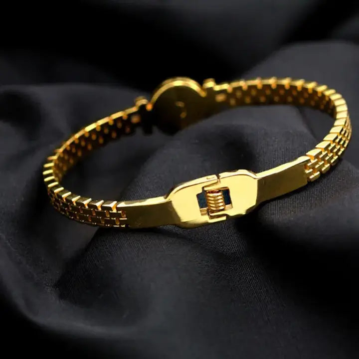 18k Gold Engraved Love Bangle - Yayas Glam & Gift Shop