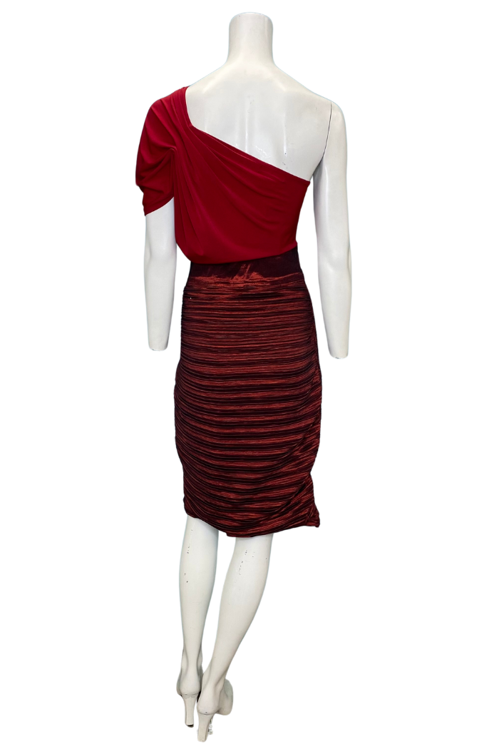 Red and Burgundy