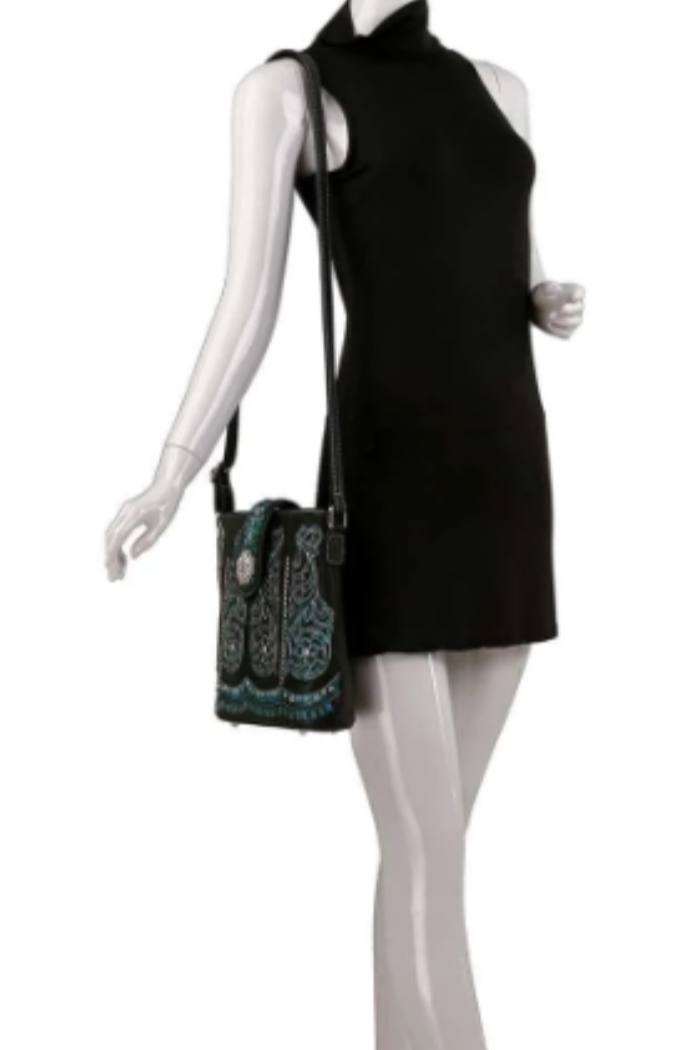 Black/Turquoise