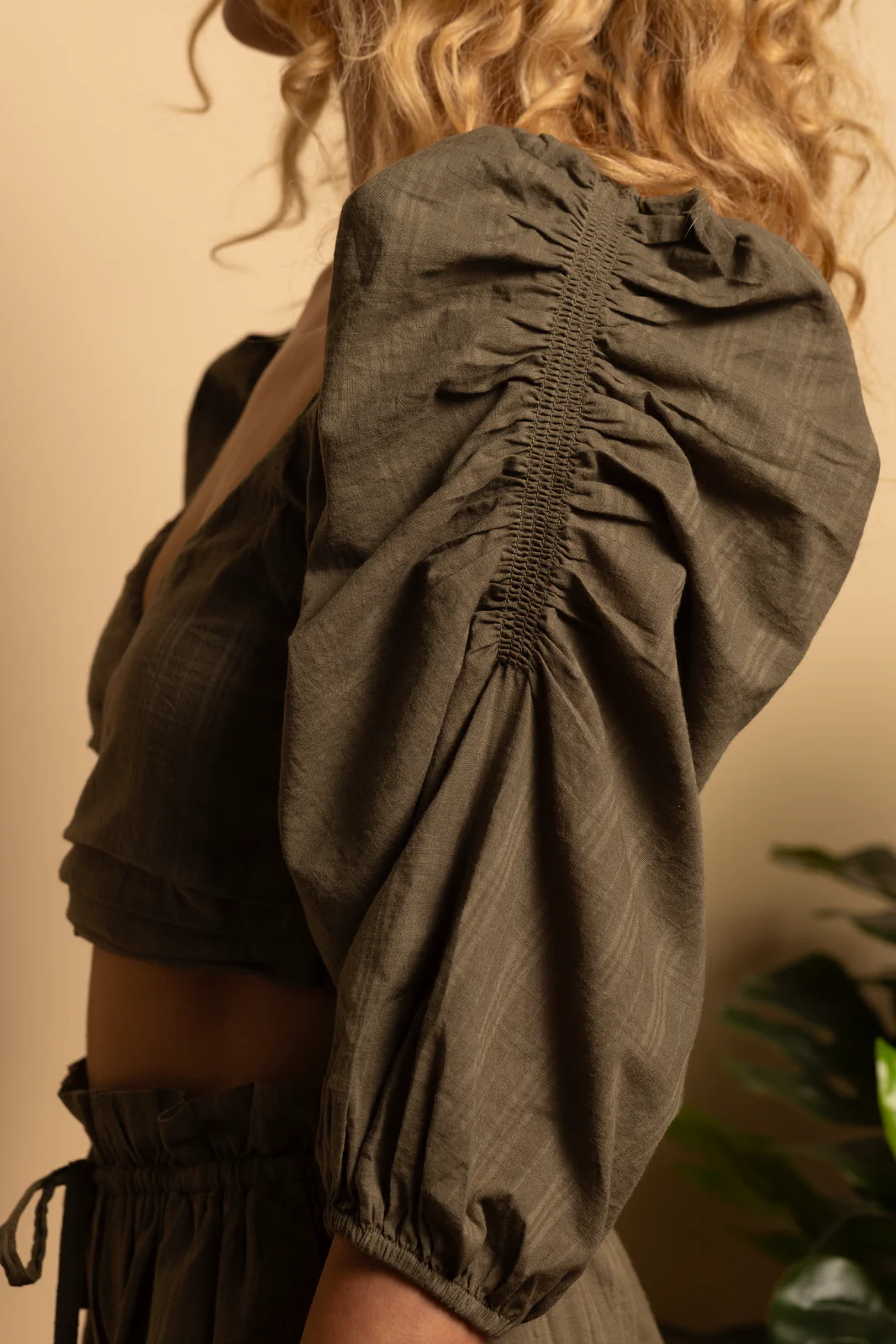 Leaf Gingham