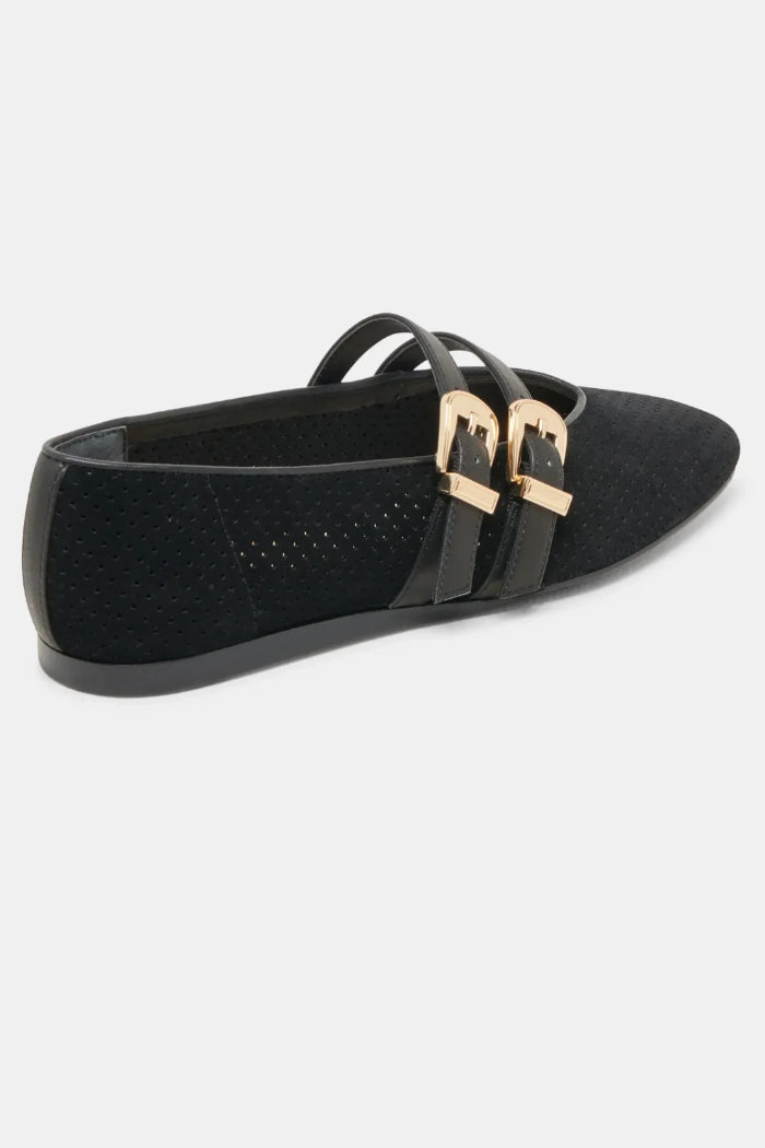 Onix Perforated Suede