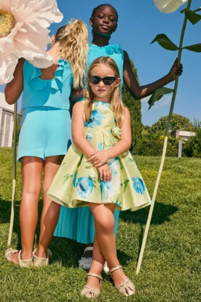 Lime Floral Main