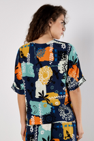 Navy Turquoise