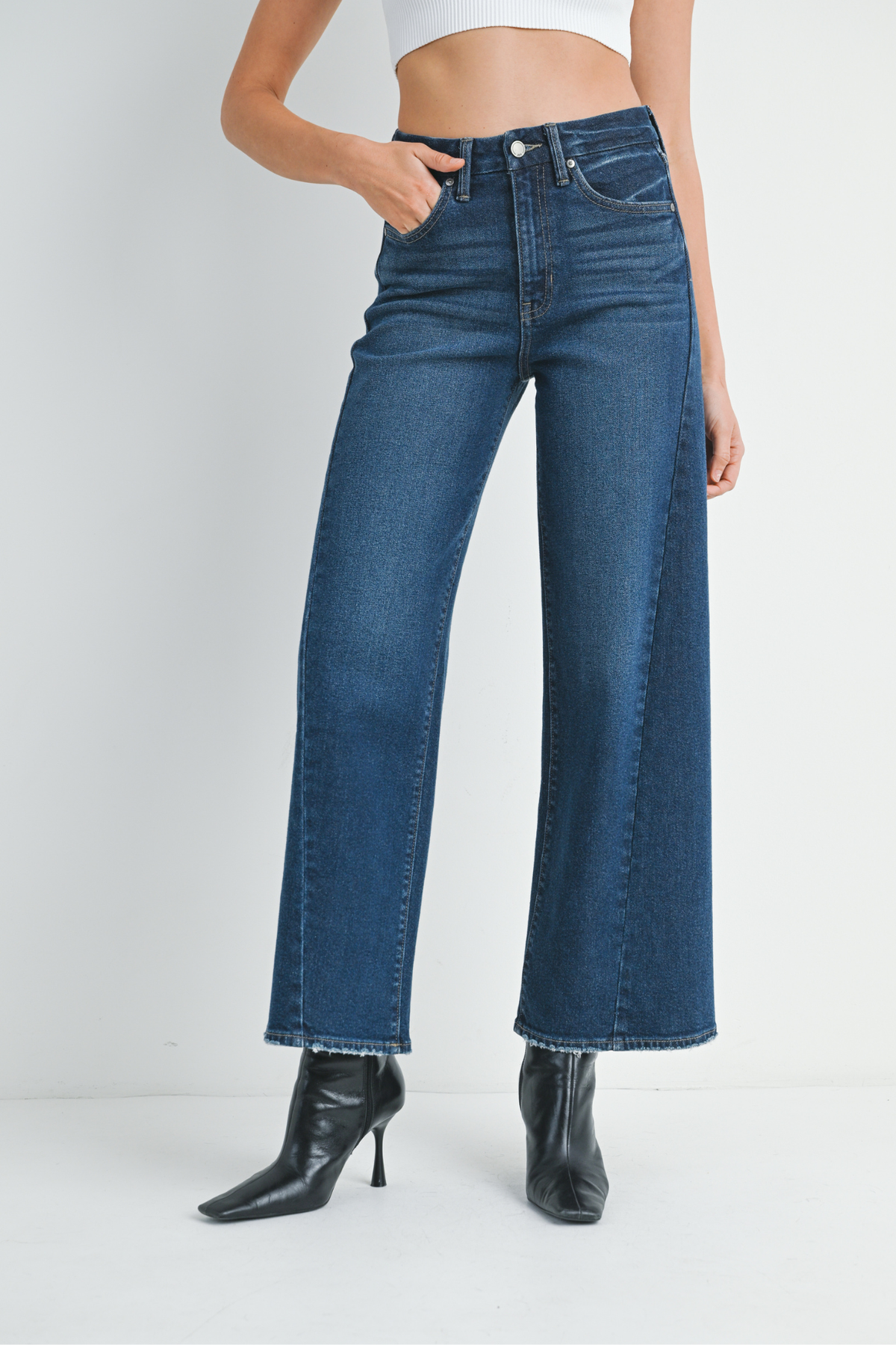 Just Black Denim | Rowyn Wide Leg Jeans | Sweetest Stitch Boutique