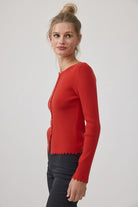 Raisonnel | Ashleigh Slim Fit Ribbed Cardigan | Sweetest Stitch Boutique
