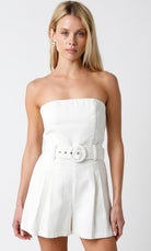 Olivaceous | Stella Strapless Romper | Sweetest Stitch Boutique RVA