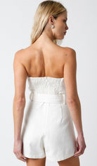 Olivaceous | Stella Strapless Romper | Sweetest Stitch Boutique RVA