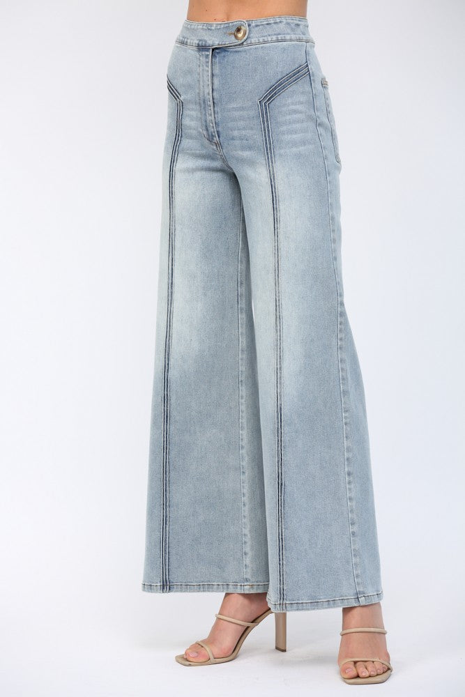 Fate | Wiley Wide Leg Jeans | Sweetest Stitch Boutique Richmond