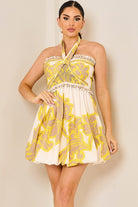 Cutie Smock Tube Dress with Bow - Yayas Glam & Gift Shop