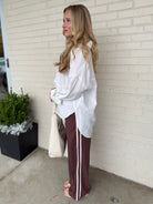 Z Supply | Saunder Track Pant Sandalwood | Sweetest Stitch Boutique
